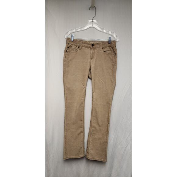 Ann Taylor Loft Corduroy Khaki Jeans Modern Boot Fit Jeans  Size 26/2 - Picture 2 of 5